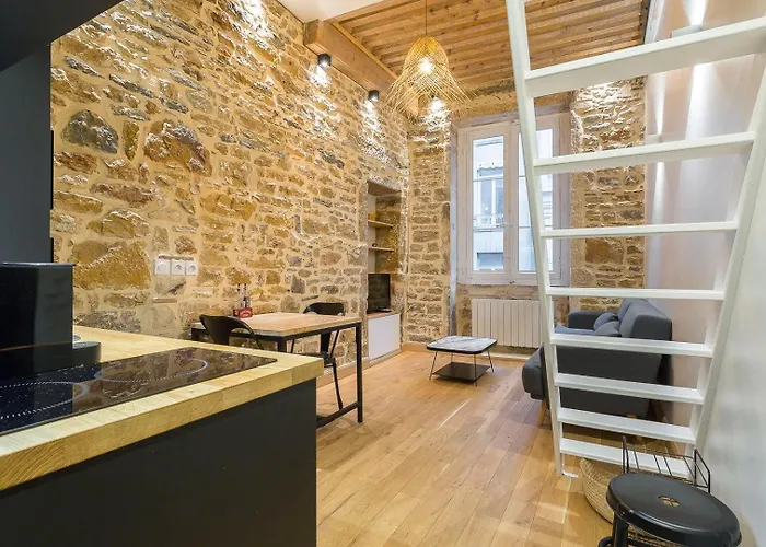 Hamac Suites - Studio Ainay 1 - Hyper Centre Lyon - 2 Personnes
